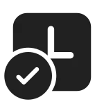 Shifts Approve SVG Icon